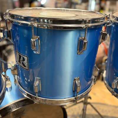 Rogers XP8 Six Piece Drum Set - 1980s - Blue Mist image 13