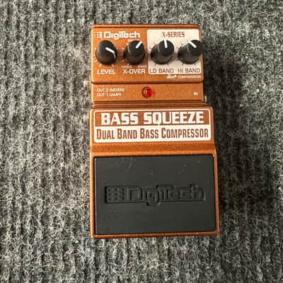 DigiTech X-Series Bass Squeeze Compressor/Sustain 2010s - Copper image 1