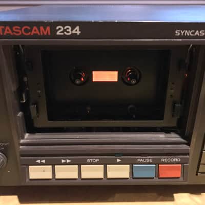 Tascam 234 Syncaset Four Track Cassette Deck Recorder image 5