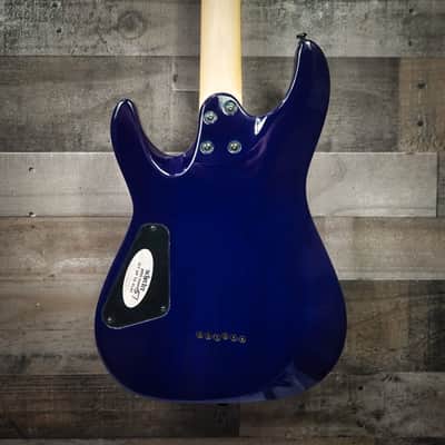 Schecter C-6 Elite Aqua Burst Electric Guitar (782) image 5