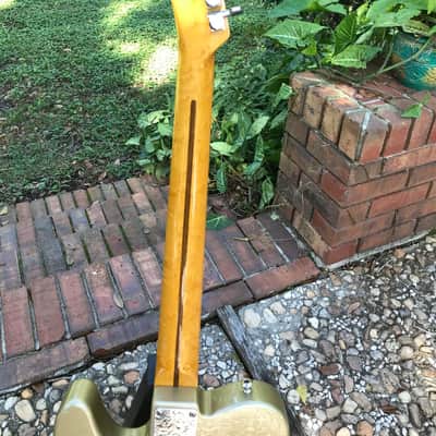 Warmoth Telecaster Thinline Shoreline Gold image 9