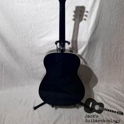 Audition / Kay / Ensenada FG 41 Acoustic Double Pickguard Guitar (1960s, Black) image 7