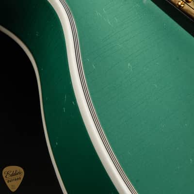 2024 - Gibson Custom Shop PSL Murphy Lab Les Paul Custom Heavy Aged Inverness Green 10.1 #CS400228 image 15