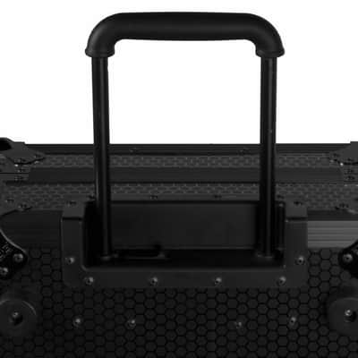 UDG FlightCase Scratch Single Turntable Battle & 10"/12" DJ Mixer Plus Laptop Shelf Flightcase Trolley image 8