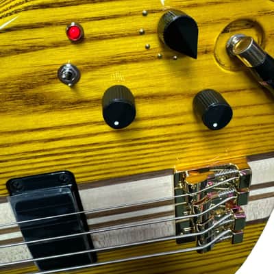 Aria Pro II SB-1000, Natural Ash (Oak Stain) with Ebony *IN STOCK *RARE!* image 13