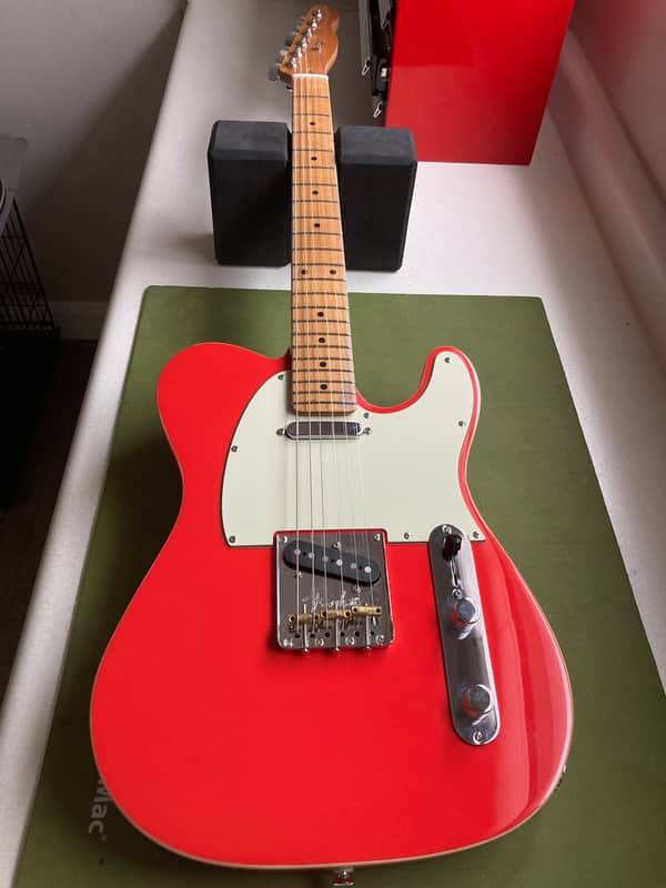Partscaster Telecaster 2023 - Fiesta Red image 1