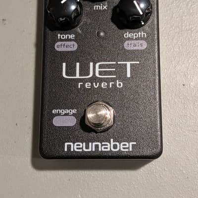 Neunaber Audio Wet Mono Reverb V5 2020 - Present - Black image 1