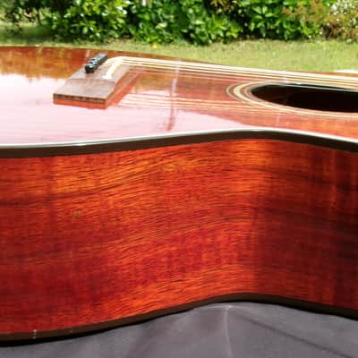 2000 Takamine PT-407 parlor size New Yorker Guitar Hawaiian Koa+Original Case image 16