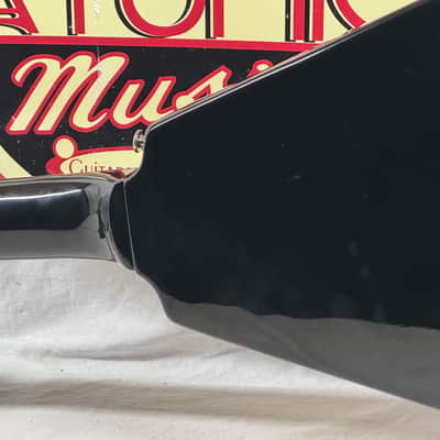 Epiphone '58 1958 Korina Flying V Guitar 2004 - Black image 12