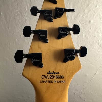 Jackson JS Series JS22-7 DKA HT Dinky Archtop with Amaranth Fretboard 2019 - Present - Satin Black image 8
