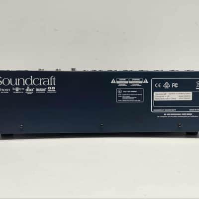 Soundcraft Signature 12 12-Channel Analog USB Mixer with Effects 2010s - Blue image 5
