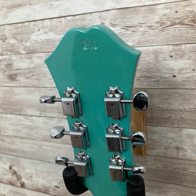 Used Epiphone  Casino VT 90s - Turqouise image 10