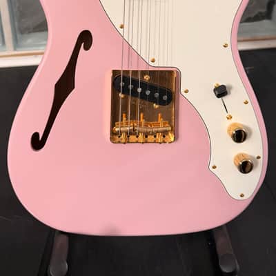 2024 Fender Japan “Official Shop Exclusive” Telecaster Thinline - Kusumi Pink image 3