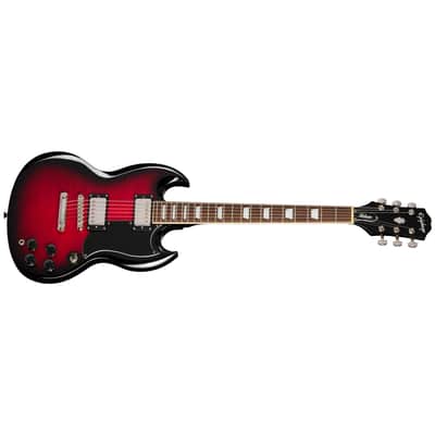 SG Tribute Plus Cherry Burst Epiphone image 2