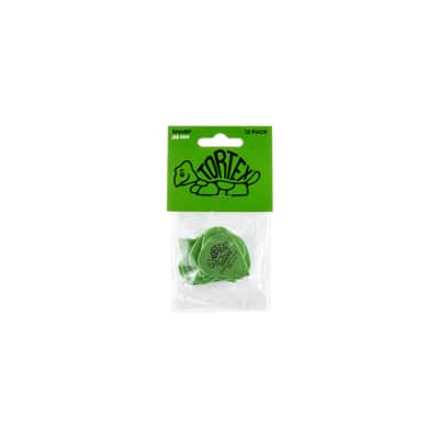 Dunlop Tortex Sharp 412 Picks 0.88" green x12 - Set of Picks image 4