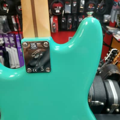 2021 Fender Player Duo Sonic, Pau Ferro Fingerboard, Sea Foam Green w/ Locking Tuners (USED) "Made In Mexico" image 19