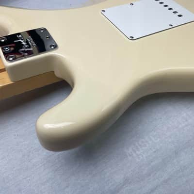 Fender American Standard Stratocaster Guitar with Lace Sensor pickups + Case 2005 - Buttercream or Honey Blonde or Yellow White / Maple neck image 22