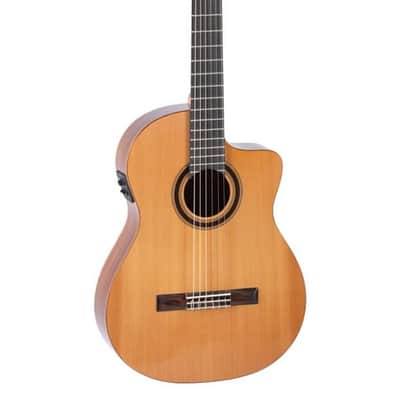 Admira Granada ECTF cutaway electrified classical thin body with solid cedar top image 2