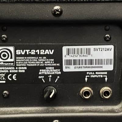 Ampeg V4B Amp Head SVT212AV Bass Cab image 2