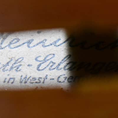 1959 Ernst Heinrich Roth Violin '1700 Stradivarius Reproduction' w/HSC image 15