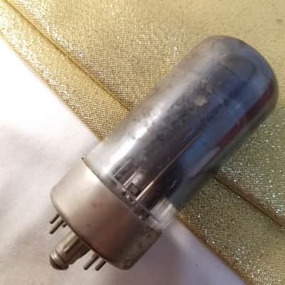 NU National Union 7N7 Loktal AT1000 TESTED Vacuum Tube greyglass T1 rare support rods triple mica early military dual triode (like 6SN7) 1941-1946 image 12