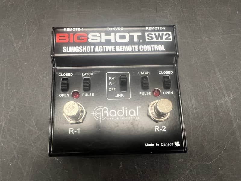 Radial BigShot SW2 Slingshot Active Universal Remote Footswitch image 1