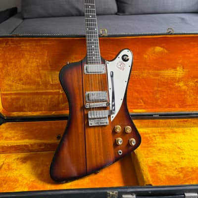 1964 Gibson Firebird III Sunburst w/OHSC - Excellent original condition image 2