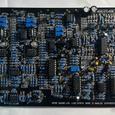 MFOS Sound Lab Mini-Synth Mk II PCB + PANEL/BOX image 1