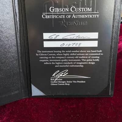 Gibson Les Paul custom 68 2010 - Ebony image 10