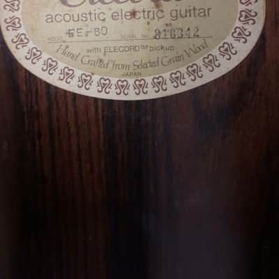 Aria Elecord FE-60 w/ Built-In Electronics w/ Hard Case image 10