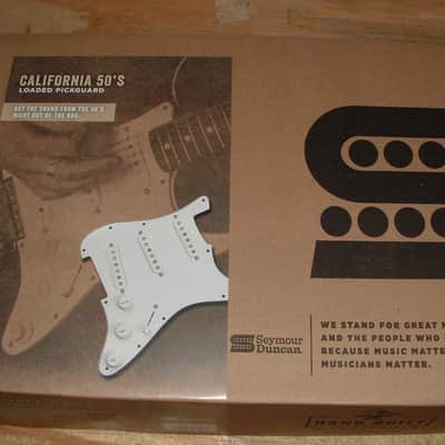 Seymour Duncan California 50's Pickguard Assembly (White) New with Warranty image 1
