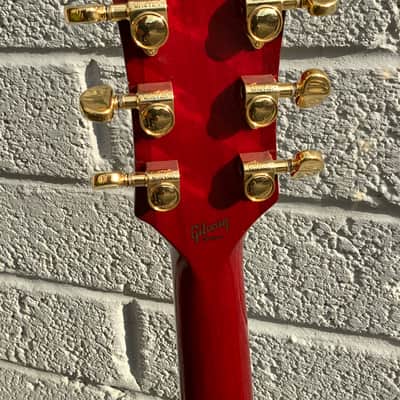 Gibson Custom Shop, Les Paul Custom, Translucent Red, 2000s image 9