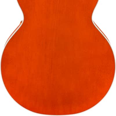 Gretsch Nashville Hollow Body with String-Thru Bigsby and Gold Hardware Ebony Fingerboard - Orange Stain image 2