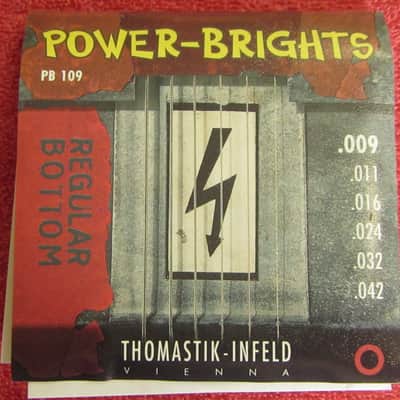 Thomastik-Infeld NOS Power-Bright PS109 strings 1990's - Steel image 1