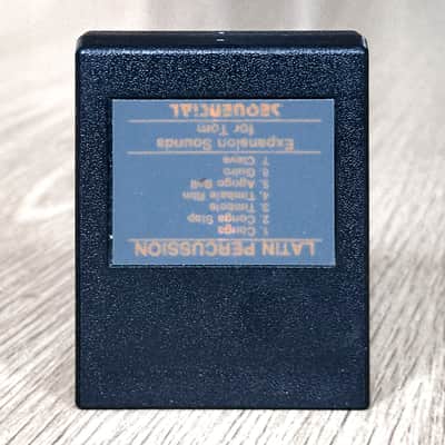 Sequential 420 TOM Original Waveform ROM Cartridge LATIN PERCUSSION // Rare find! image 1