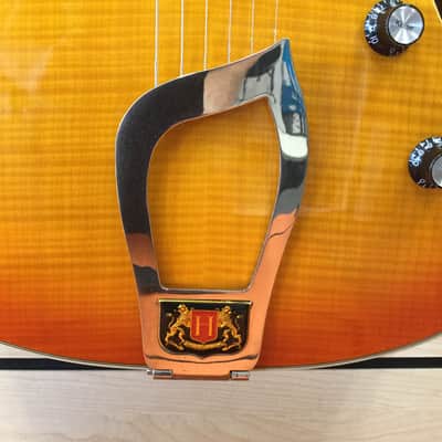 Hagstrom Viking Deluxe ii semi hollow thinline es dot image 3