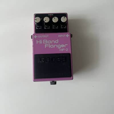 Boss HF-2 Hi Band Flanger (Green Label) 1989 - 1993 - Pink image 5