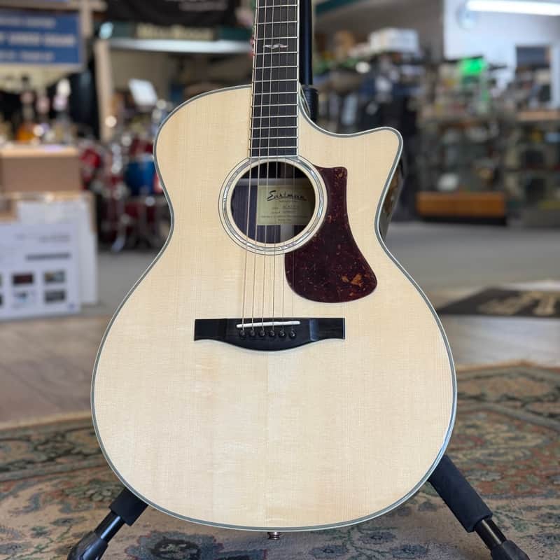 Eastman AC422CE, Natural W/ Free Shipping & Hard Case image 1