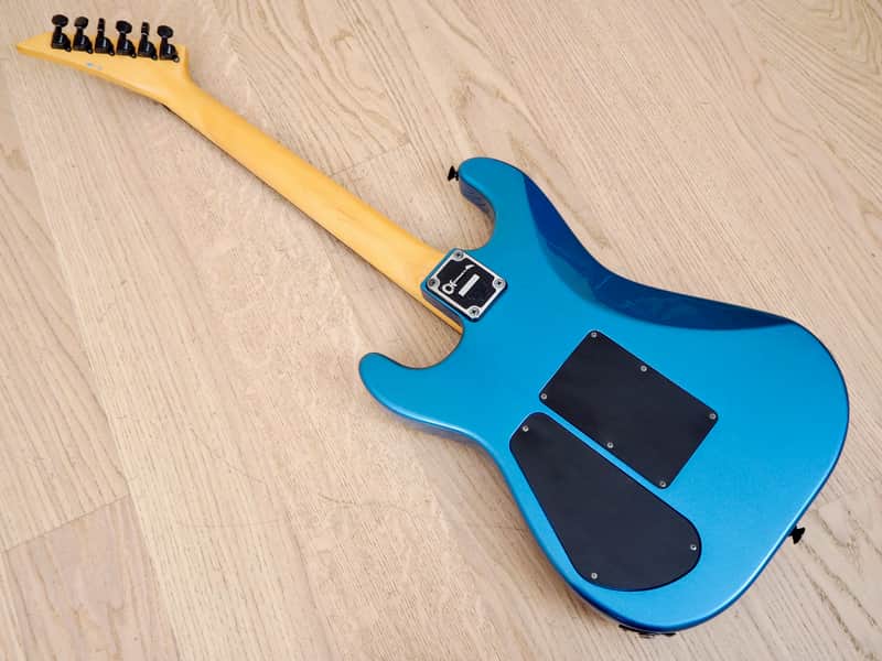 1988 Charvel by Jackson Model 3A Vintage Guitar Electric Blue HH