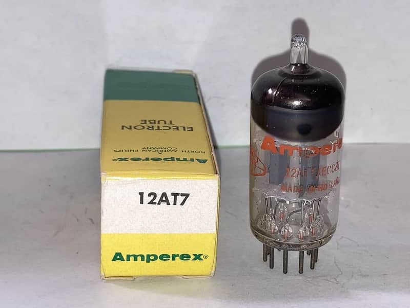 Amperex 12AT7 ECC81 Tube, Tested, NOS/NIB image 1