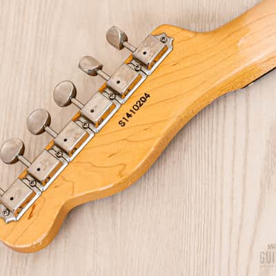 2014 Navigator by ESP N-TE-ASR T-Style Ash, Blonde Lacquer w/ Seymour Duncan Antiquity, Case & Tag image 5