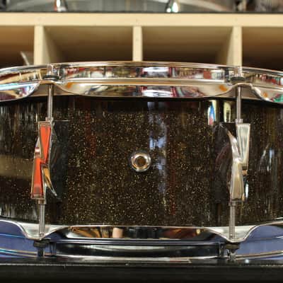 Canopus 5x14 Yaiba Birch Snare Drum in Ice Black Sparkle image 3