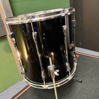 Yamaha 80's Vintage Recording Custom 16x16 Floor Tom Piano Black image 7