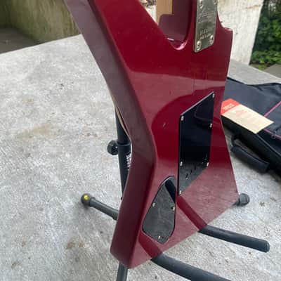 Aria II Delux Custom Explorer 1980s - Burgundy image 19