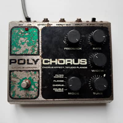 Electro-Harmonix Stereo Poly Chorus Analog Flange/Chorus Pedal