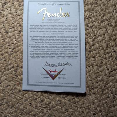 Fender Stratocaster 1957 - Masterbuilt Dennis Galuszka Sunburst image 4