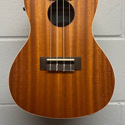 Kala KA-CE Mahogany Series Concert Ukulele with EQ and Gigbag - Satin Natural image 2