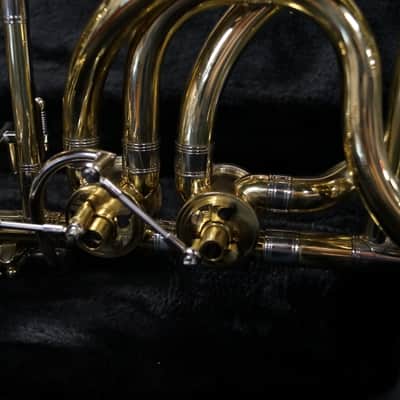 Karl Glaser F60050 Double Bass Trombone w/Case and Accessories! image 6