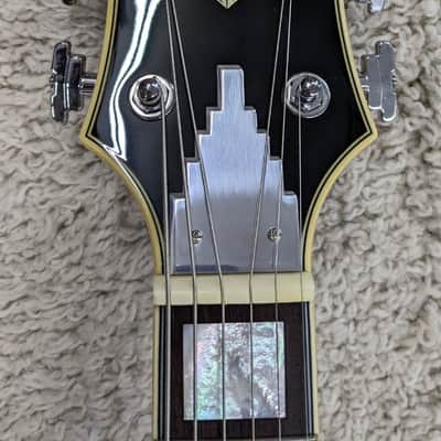 D'Angelico Excel 175 Hollow Body Electric Guitar, Natural w/Case DAE175NATCB #3 image 5