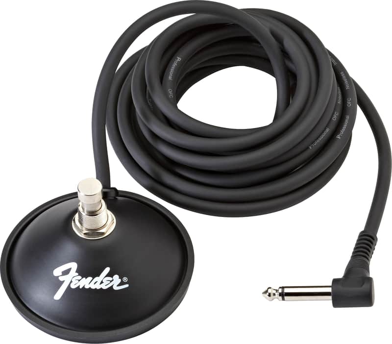 Genuine Fender One Button On/Off Footswitch - jack plug, 099-4049-000 NEW image 1